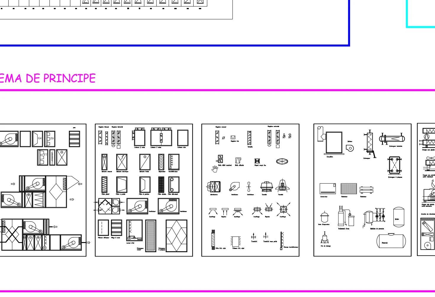 Bibliothèque échelle cm - Vue 5 - aperçu DAO DWG